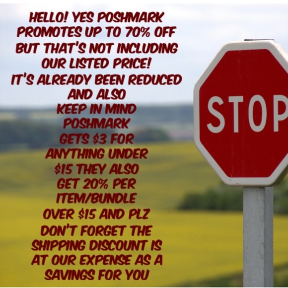 READ IT LEARN IT KNOW IT POSH GETS 20% and / or 2.95 for anything under … - Picture 2 of 2